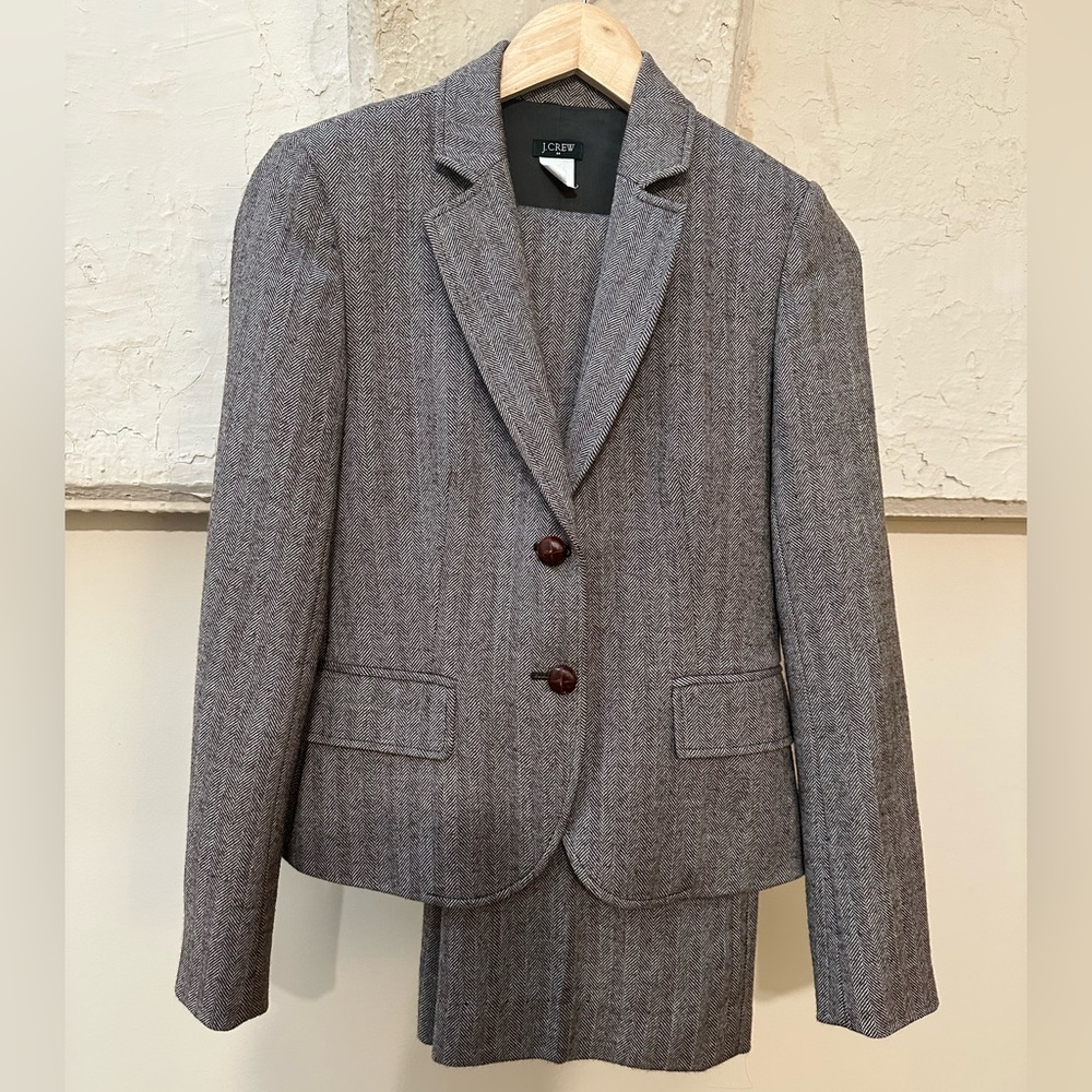 Vintage J Crew women’s wool pant suit